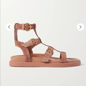 Suede Sandals (worn once) IT37(US 7)